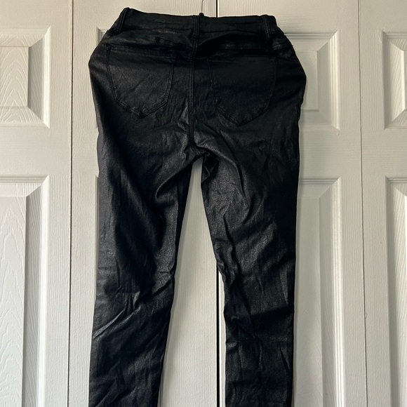 Black Shimmery Fitted pants from Fashion Nova - Picture 1 of 4